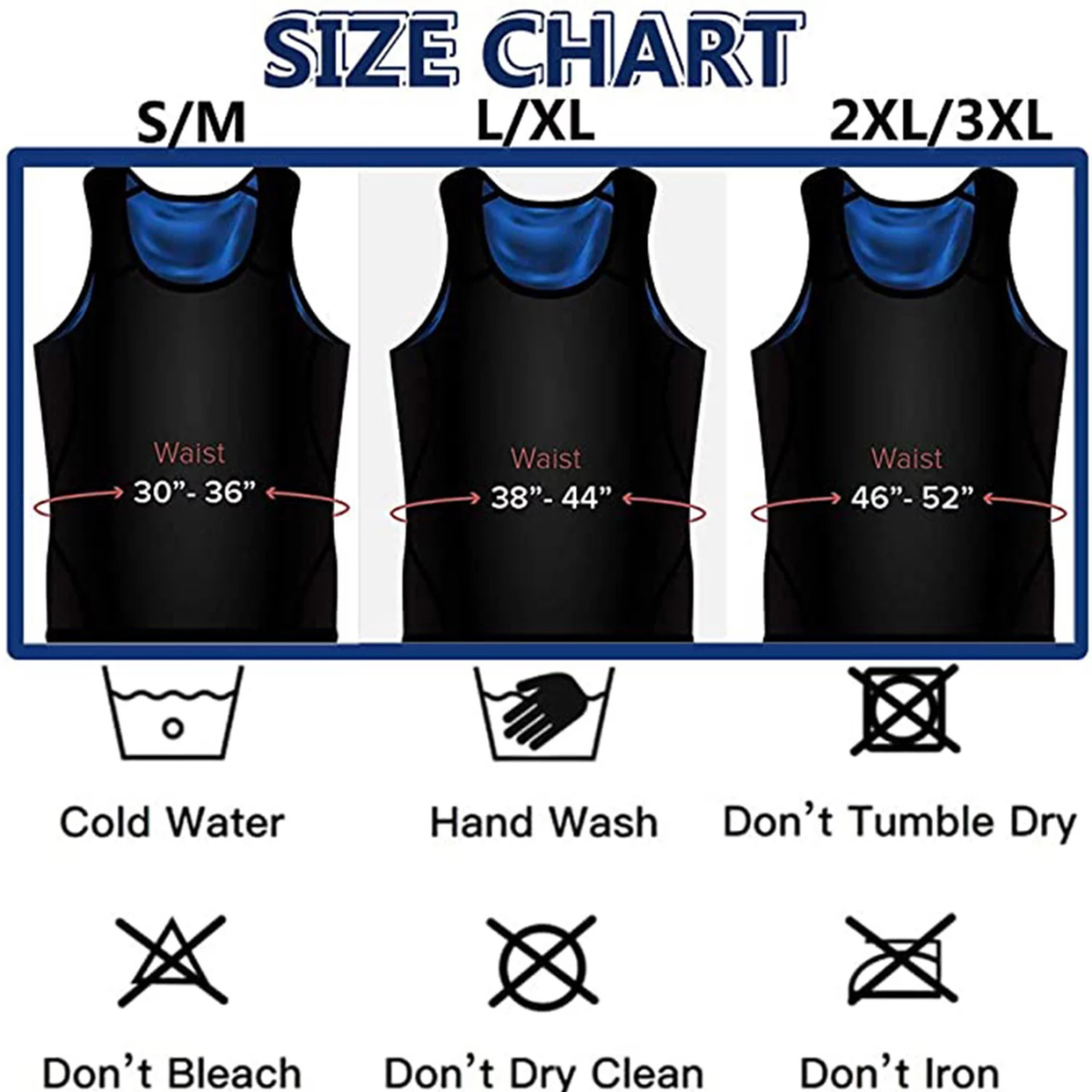 Men’s Sauna Suit Sweat Shaper Vest | Heat Trapping Compression Slimming Top for Workout & Weight Loss