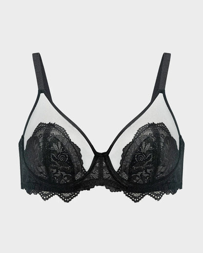 Full Coverage Lace Minimizer Bra